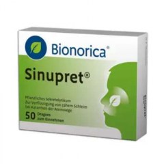 Sinupret, 50 drajeuri, Bionorica
